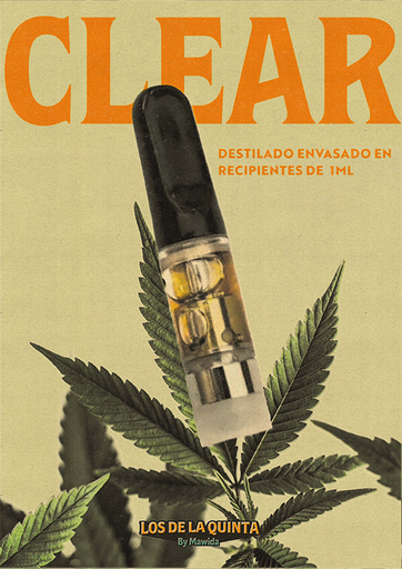 [MEXT_CLEAR] Clear Sabores - Destilado 99% Thc (1ML)